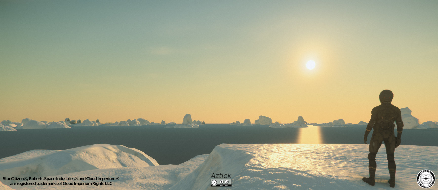 Aztlek explorando en solitario