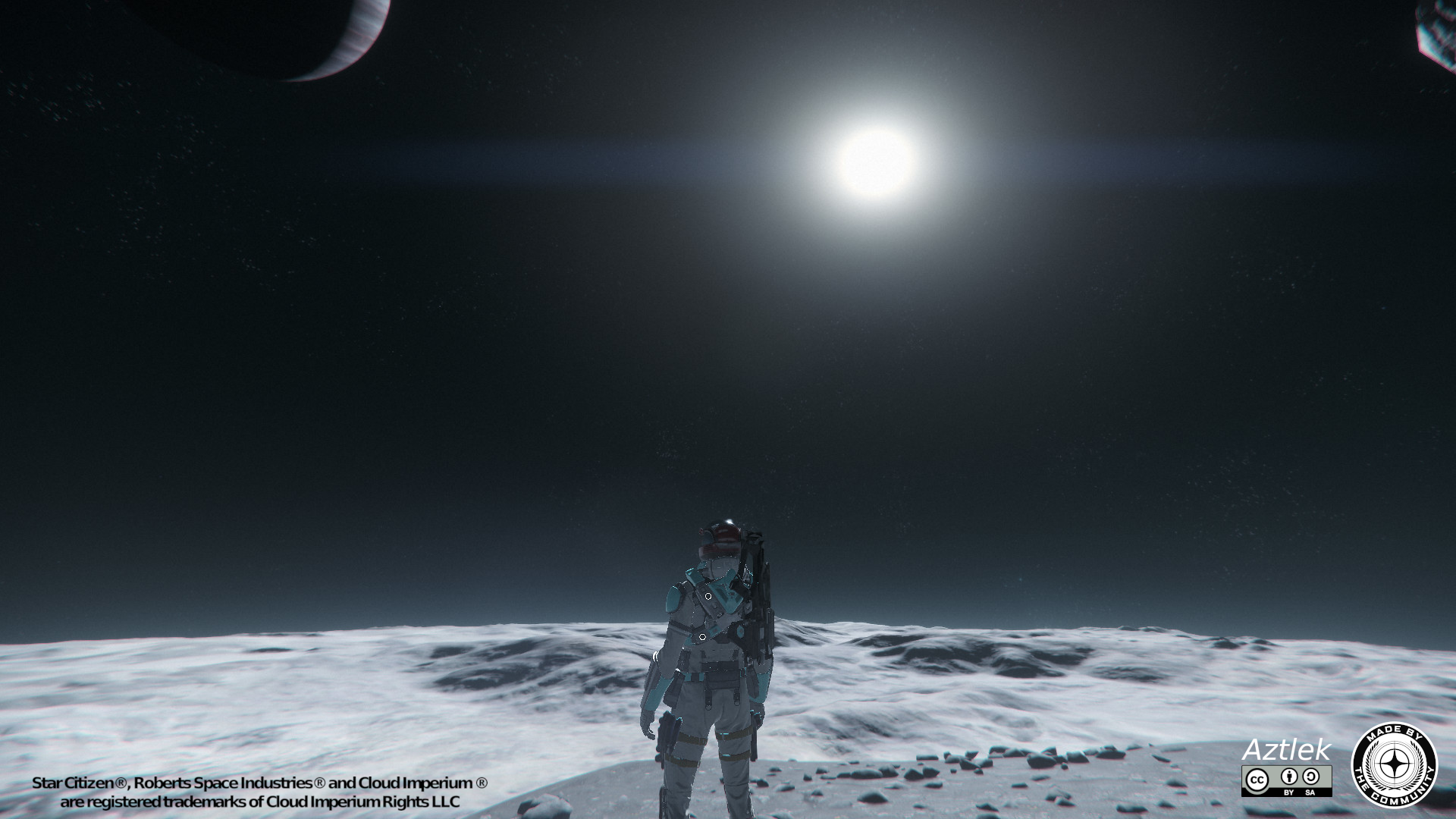 Aztlek en solitario en el planeta helado